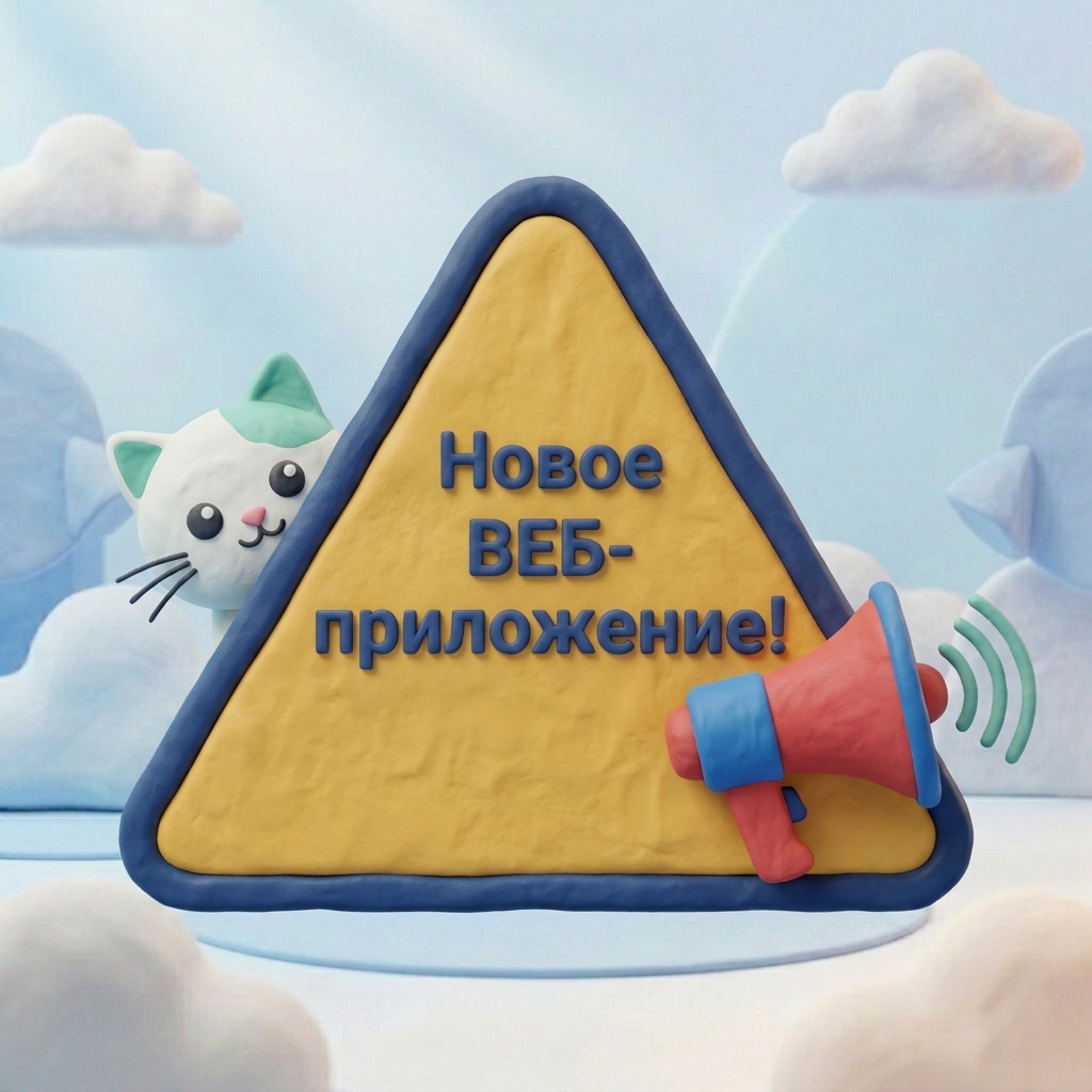 НАШЕ НОВОЕ ВЕБ-ПРИЛОЖЕНИЕ
